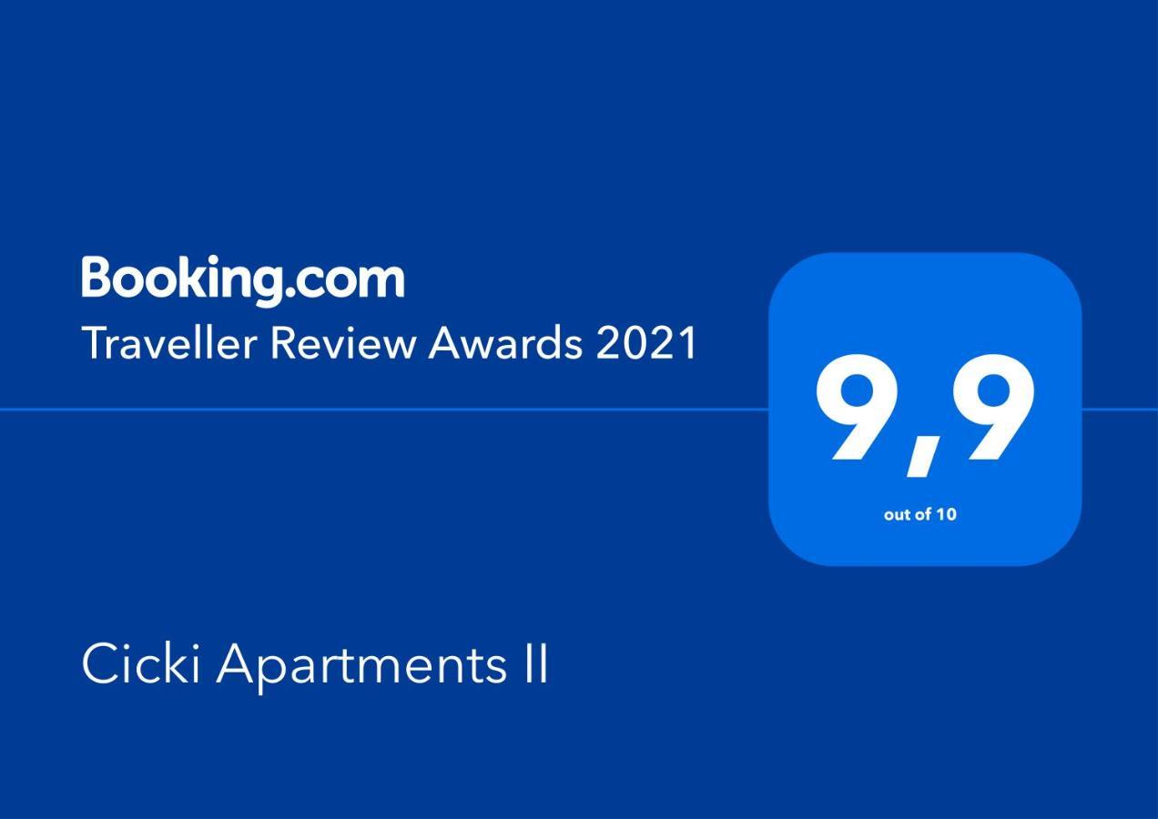 Cicki Apartments II Podgoriçe Dış mekan fotoğraf